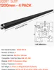 VEVOR 4-teiliges Aluminiumprofil-Set 1200 mm T-Profil 2020 Produktbild-Vorschau 7