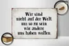 Holzschild Spruch 30x20cm sind nicht auf Welt wie andere Produktbild-Vorschau 2