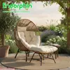 Endorphin Loungesessel Egg Chair Korbsessel für drinnen u. Produktbild-Vorschau 5