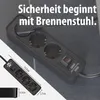 Steckdosenl. Ecolor 3-fach schwarz/schwarz Schalter Voir les images du produit 5