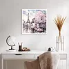Poster - Poster ohne Rahmen - Paris Weg Illustration eiffle Produktbild-Vorschau 5