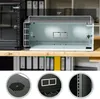 Serverschrank 19 Zoll unmontiert HMF 65700 4 HE Schwarz Produktbild-Vorschau