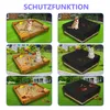 Sandkasten Abdeckplane 125 * 125 * 20cm Sandkasten Produktbild-Vorschau 4