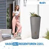 4rain VASO 2in1 regenton 220 L zinkgrijs incl. kunststof Productafbeelding-voorbeeld 2