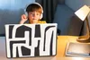 MuchoWow® Laptop Aufkleber Sticker Cover Formen - Abstrakt Produktbild-Vorschau 3