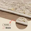 Tappeto Tapiso Cristallo Moderno Marrone Beige Oro Anteprima dell’immagine prodotto 8