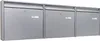 Burg-Wächter Briefkastenanlage 3-fach silber 108x32x10cm, Produktbild-Vorschau 1
