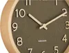 Karlsson - Wanduhr Pure Wood - Moosgrün - Ø22cm Produktbild-Vorschau 3