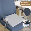 Herlag Keilkissen Stella 33x37x7/2cm Taupe | Ergonomisches Produktbild-Vorschau 7