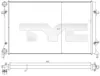 TYC 702-0025 Kühler Wasserkühler Motorkühler für VW GOLF VI Produktbild-Vorschau 1