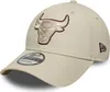 New Era NBA 9FORTY Cap Team Outline Chicago Bulls beige Produktbild-Vorschau 1