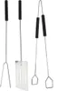Grillbesteck-Set aus Stahl, 3-teilig Produktbild-Vorschau 1