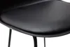 Miliboo - Schwarze Designer-Barhocker mit Metallbeinen 66 Produktbild-Vorschau 6