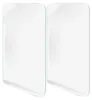 Two clear hydrogel screen protectors are shown side-by-side on a white background. Produktbild-Vorschau