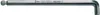 A close-up, studio shot of a single hex key on a white background. Produktbild-Vorschau
