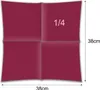 50 Servietten Softpoint  38x38cm bordeaux Produktbild-Vorschau 3