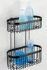 WENKO Wand Regal Hänge Küchen 2 Etagen Classic Plus Schwarz Produktbild-Vorschau 8