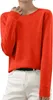 ASKSA Damen Strickpullover Elegant Einfarbig Strickpulli Produktbild-Vorschau 1