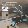 doporro Wasserfall Wasserhahn Küche Hochdruck mit 3 Produktbild-Vorschau 2