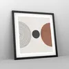Gerahmtes Poster - Schwarzer Rahmen - Figuren Formen Produktbild-Vorschau 8