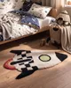 BELIANI Teppich Beige u. Schwarz Baumwolle 85 x 135 cm Produktbild-Vorschau 4