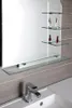 Aqualine WEGA Spiegel mit Ablageflächen 65x90cm Produktbild-Vorschau 3