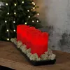 Bougies LED « May », lot de 4, rouges Voir les images du produit 9