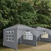 LZQ 3x3m Faltpavillon Pavillon Faltbar mit 4 Seitenwänden, Produktbild-Vorschau 13