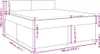 vidaXL Boxspring posteľ s matracom Svetlošedá 180x200 cm Náhľad obrázku produktu 8