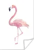 MuchoWow® Poster Aquarell - Flamingo - Rosa 80x120 cm - Produktbild-Vorschau 1