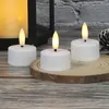 8er Teelichter mit Timer,Wiederaufladbar mit Ladestation Produktbild-Vorschau 8