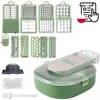 Gemüseschneider Zerkleinerer Zwiebelschneider 20 in 1 Produktbild-Vorschau 14