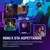 A montage of people using gaming equipment, with a main image of a person at a computer setup. Náhled obrázku produktu