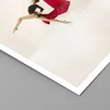 Poster - Poster ohne Rahmen - Ballerina Tanz Rot - 70x100 Produktbild-Vorschau 2