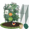 TTL GARDEN Strauchstützen 10er Set 60x30cm + Klettband + Produktbild-Vorschau 1