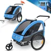KESSER® Kinderanhänger Fahrradanhänger Sport-RX 2 in 1 Produktbild-Vorschau 1