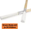keepdrum Schlagzeugstöcke SV604 Double-Drumstick-Rods Produktbild-Vorschau 3