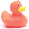 Badeente orange Vinyl 7,5 cm Produktbild-Vorschau 5