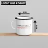 Trendation - Valentinstag Emaille Tasse Geschenk für Ihn Produktbild-Vorschau 4