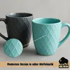 BigDean 6 Stück Kaffeetassen 400ml matt Kaffeebecher Produktbild-Vorschau 6