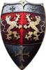 BestSaller 1164 - Ritter-Schild: Löwen Produktbild-Vorschau 1