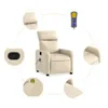 CLORIS Massagesessel Creme Stoff - Fernsehsesel Produktbild-Vorschau 6