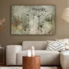 MuchoWow® - Leinwandbilder - Blumen - Grau - Natur - Kunst, Produktbild-Vorschau 5