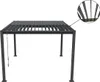 Pergola bioclimatique avec 2 stores en acier galvanisé Voir les images du produit 3