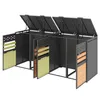 Flieks Mülltonnenbox mit Klappdeckel, 2er, Produktbild-Vorschau 7