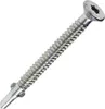 A single metal screw with a pointed tip and a star-shaped head is shown against a white background. Podgląd zdjęcia produktu
