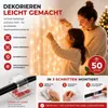 Zelfklevende haken voor lichtsnoeren en lichtgordijnen, 50 Productafbeelding-voorbeeld 3