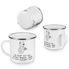 Mr. & Mrs. Panda Emaille Tasse Kellner Herz - Weiß - Produktbild-Vorschau 4