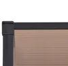 vidaXL Auvent de porte noir 152,5x90 cm Polycarbonate Voir les images du produit 5