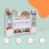Relaxdays – duży regał dla dzieci, 8 pudełek, wiele Podgląd zdjęcia produktu 6